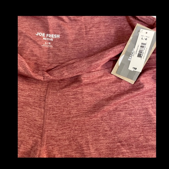 BNWT Joe Fresh Active Wear Capris Leggings 1X - Picture 3 of 3